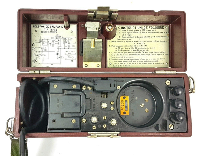 Telefon Militar de Campanie, perioada sovietică, Surplus Armata Română
