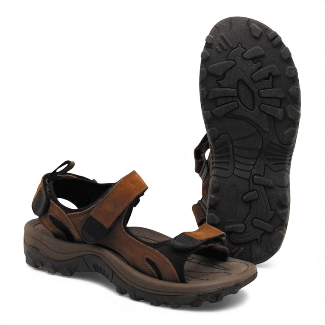 Warm Weather Sandals - British Army Military Surplus - Brown - Like New