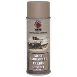 Spray Vopsea - DESERT -  RAL1019 - mat - 400 ml