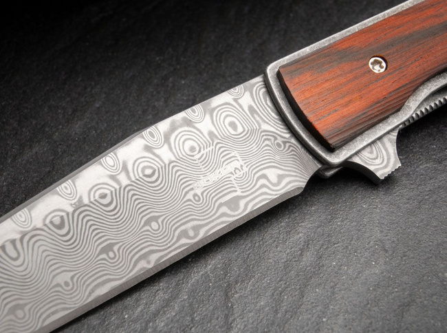 CUTIT DAMASCUS URBAN TRAPPER COCOBOLO - BOKER PLUS