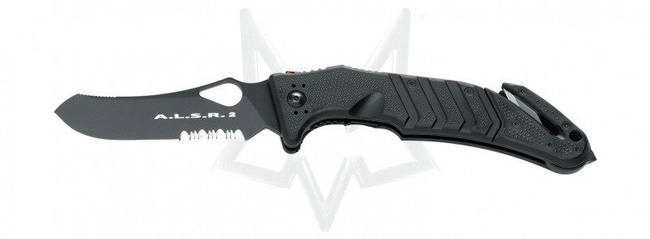 Cutit Fox Knives A.L.S.R. 2 Air Land & Sea Rescue C negru