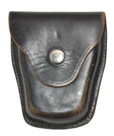 BUZUNAR CATUSE - NEGRU - PIELE - SURPLUS MILITAR