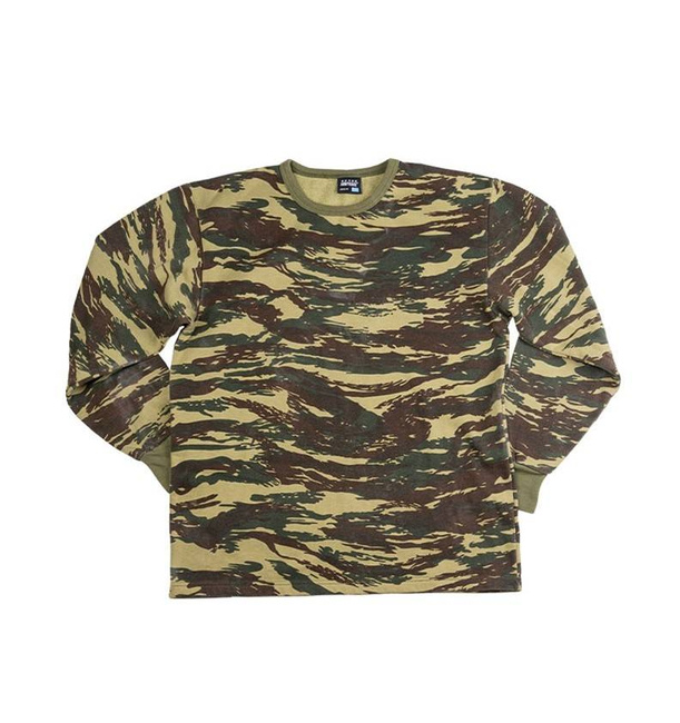 BLUZA CU MANECA LUNGA - CAMUFLAJ LIZARD - SURPLUS MILITAR GRECESC - UZATA