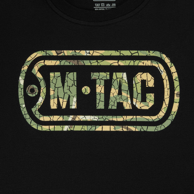 T-SHIRT LOGO - BLACK - M-TAC