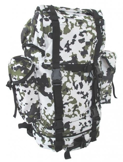 RUCSAC GERMAN ARMY COMBAT 65L SNOW CAMO