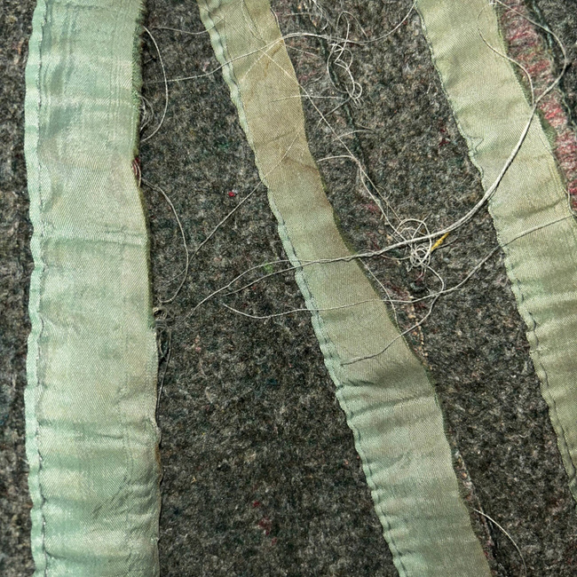 PATURA DE LANA VINTAGE - 140x210 CM - SURPLUS MILITAR ARMATA ROMANA - DEGRADATA