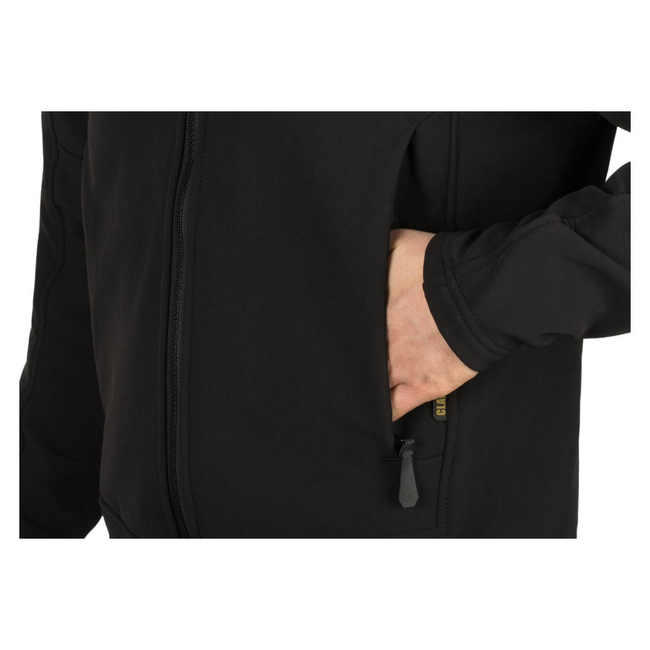 RAPAX SOFTSHELL JACKET - BLACK - CLAWGEAR