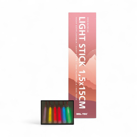 Baton chimic de iluminare rosu - 1,5 x 15cm