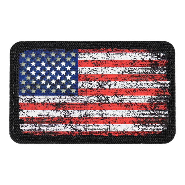 PATCH STEAG STATELE UNITE VINTAGE (80 x 50 MM) - BLACK/GID - M-TAC