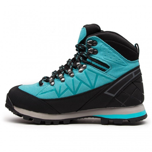 Shoes Trekkings ELBRUS Muerto Mid Wp Turquoise/Black/Mint