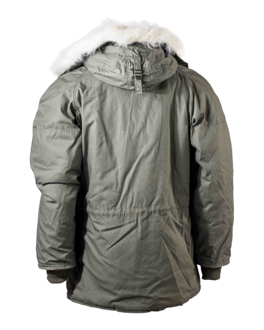 JACHETA PARKA N-3B ORIGINALA CU CAPTUSEALA DIN FLEECE  - SURPLUS MILITAR ARMATA SUA - CA NOUA 