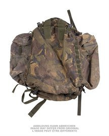BRITISH BACKPACK / BAG - DPM CAMO - USED