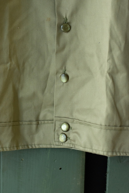 Officers shirt - Romanian military surplus - Olive - Like new