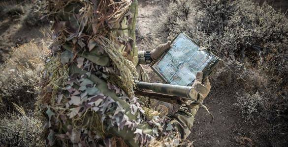 HUSA PENTRU HARTĂ - 30 x 25.5 CM - Helikon-Tex® - MULTICAM®