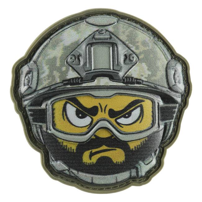 PATCH PVC EMOJI NR. 21 3D - OLIVE - M-TAC