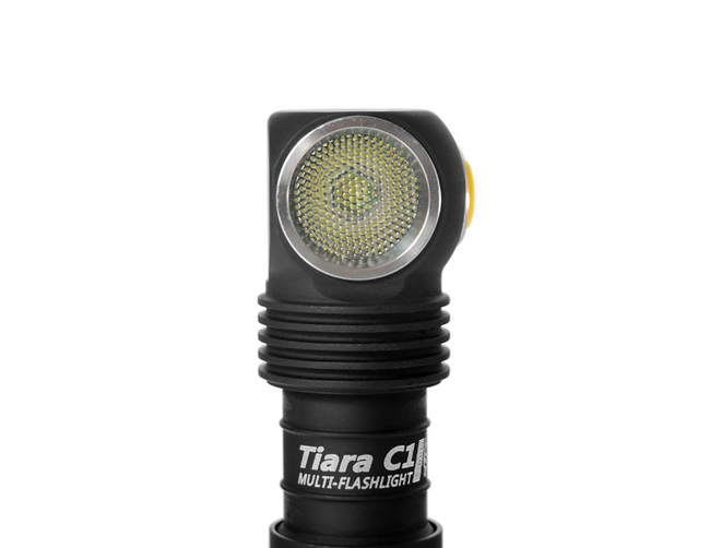 LANTERNA FRONTALA REÎNCĂRCABILĂ - TIARA C1 PRO MAGNET USB - ARMYTEK®