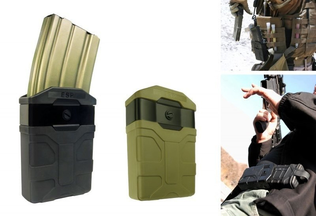 Toc pistol Plastic Holster For Magazine 5.56 MOLLE Attachment