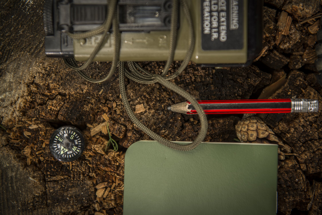 BUSOLA TIP BUTON - LARGE - NEGRU - HELIKON