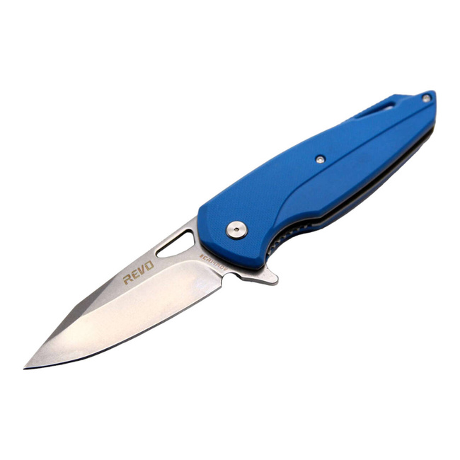CUTIT CU DESCHIDERE ASISTATA VIPERA XL CLIPPOINT ALBASTRU - REVO