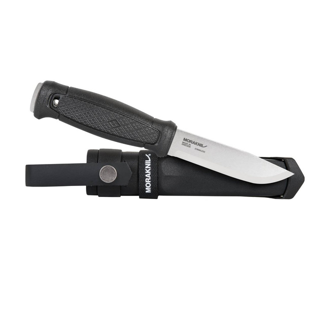 FIXED BLADE KNIFE - GARBERG MULTI-MOUNT - STAINLESS STEEL - MORAKNIV® - BLACK