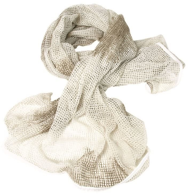 EȘARFĂ TIP PLASĂ PES - 190x90 CM - Mil-Tec® - ALB