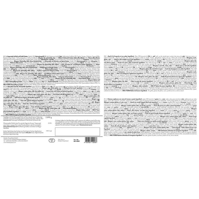 Trek 'n Eat, 7 Days Food Pack, "MEAT" - MFH