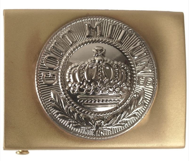 PRUSSIAN GERMAN BELT BUCKLE (REPRO)