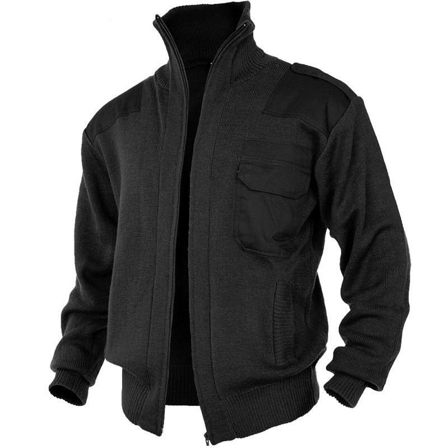 MIL-TEC CARDIGAN Negru