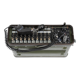 Panou Telefonic Satt Electronic - 5DL - Satt Elektronik - Surplus Militar Armata Germana - Uzat/Netestat