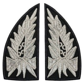 Petlite Brodate Politia Locala, cu aplicare Velcro (cu scai)