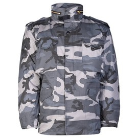 JACHETA M65 CAPTUSITA - STIL AMERICAN - Mil-Tec - CAMUFLAJ INCHIS
