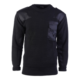 GERMAN Black PAN SWEATER