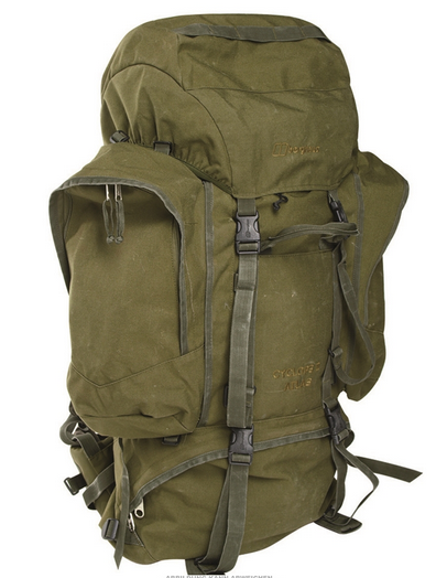 German OD 110L Rucksack Used