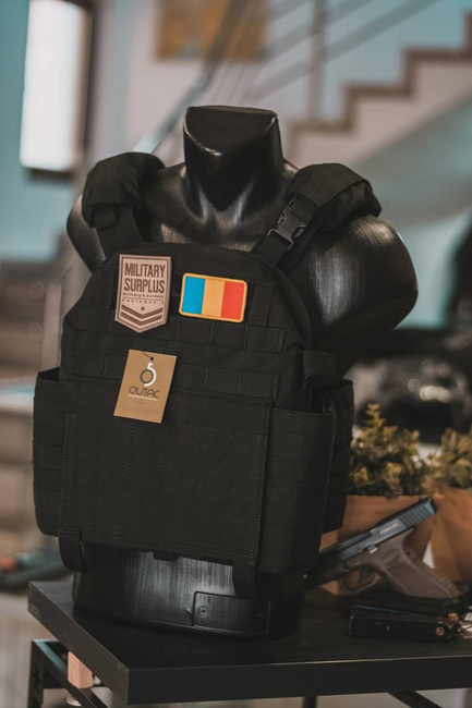 VESTA TACTICA PENTRU PLACI BALISTICE - OUTAC - Defcon 5 - NEAGRA