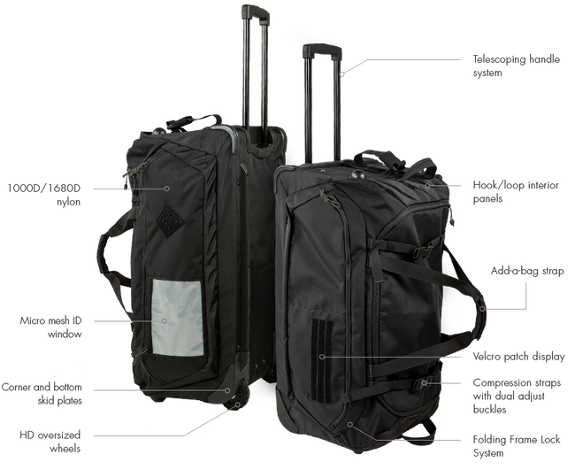 SPECIALIST ROLLING DUFFLE