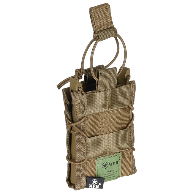 POUCH PENTRU INCARCATOR - BUNGEE LOCK - COYOTE TAN - MFH