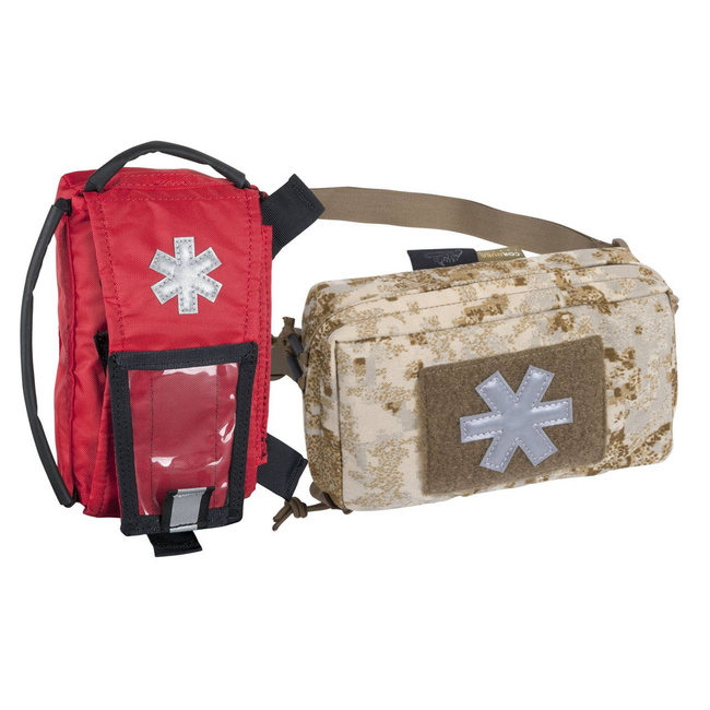 SET OF POUCH AND INSERT FOR FIRST AID KIT - MODULAR INDIVIDUAL MED KIT® - Helikon-Tex® - PENCOTT® SANDSTORM™