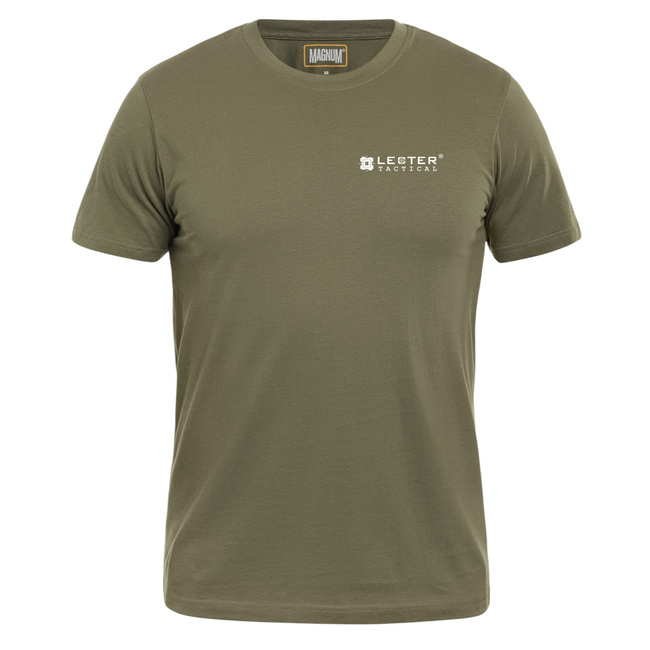 BASIC MAGNUM T-SHIRT "MILITARY SURPLUS" - OLIVINE