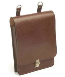 GEANTA HARTA DIN PIELE - MARO - ARMATA GERMANA DE EST - SURPLUS MILITAR - UZATA