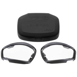 LENTILE DE REZERVĂ PENTRU OCHELARI DE PROTECȚIE - ESS V12 - TRANSPARENTE - SURPLUS MILITAR - UZAT