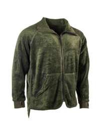 JACHETA FLEECE, VERDE - SURPLUS MILITAR DE LA ARMATA OLANDEZA - UZATA