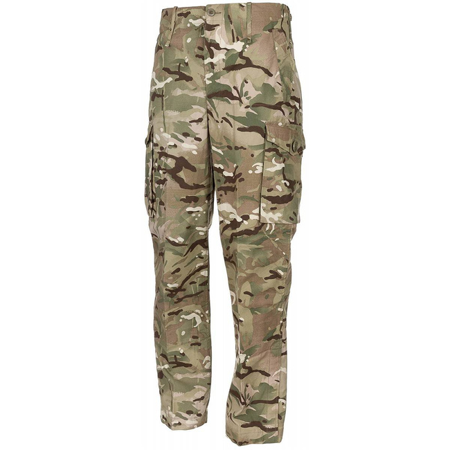 PANTALONI COMBAT BRITANICI - REZISTENTI LA VANT - MTP CAMO - CA NOU