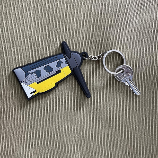 3D PVC KEYCHAIN - BF-109 MESSERSCHMITT