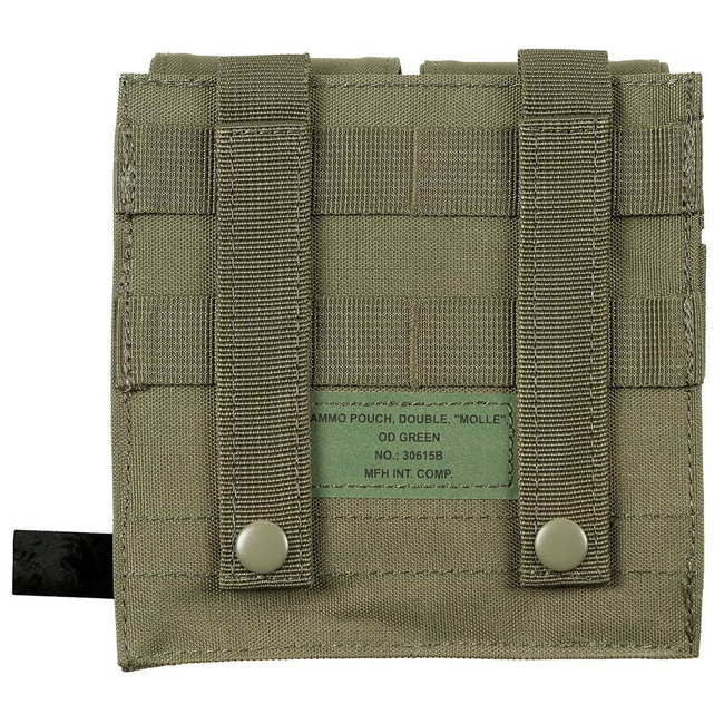 Port incarcator cu 2 compartimente, "MOLLE" -  Verde Oliv - MFH
