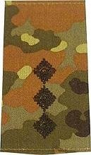EMBLEMA - GERMAN ARMY FLECKTARN CAMO/BLACK SHOULDER LOOPS ´HAUPTMANN´
