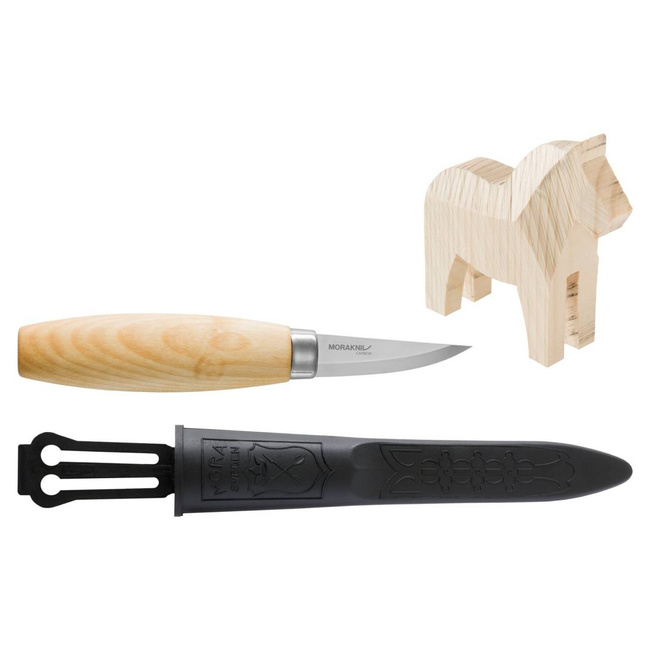KIT DE SCULPTURA IN LEMN DALA HORSE (C) - MORAKNIV® -  LEMN (ID 14041)