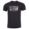 TRICOU AGERON BORN FOR ACTION - NEGRU - PENTAGON