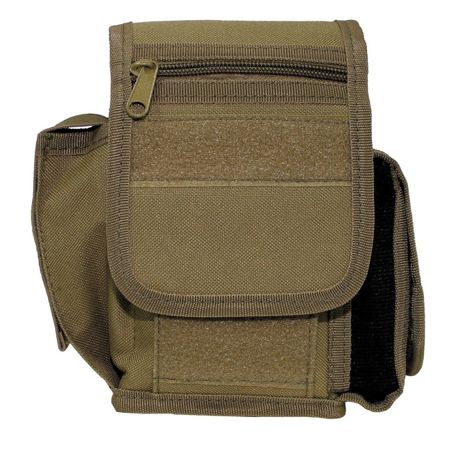 Belt Pouch with 3 compartments, coyote
