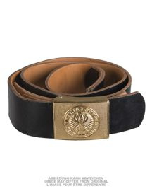 CUREA GERMANIA PIELE NAVY SERVICE BELT W. BUCKLE Surplus militar