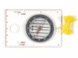 BUSOLA PLASTIC MAP COMPASS LIQUID FILLED